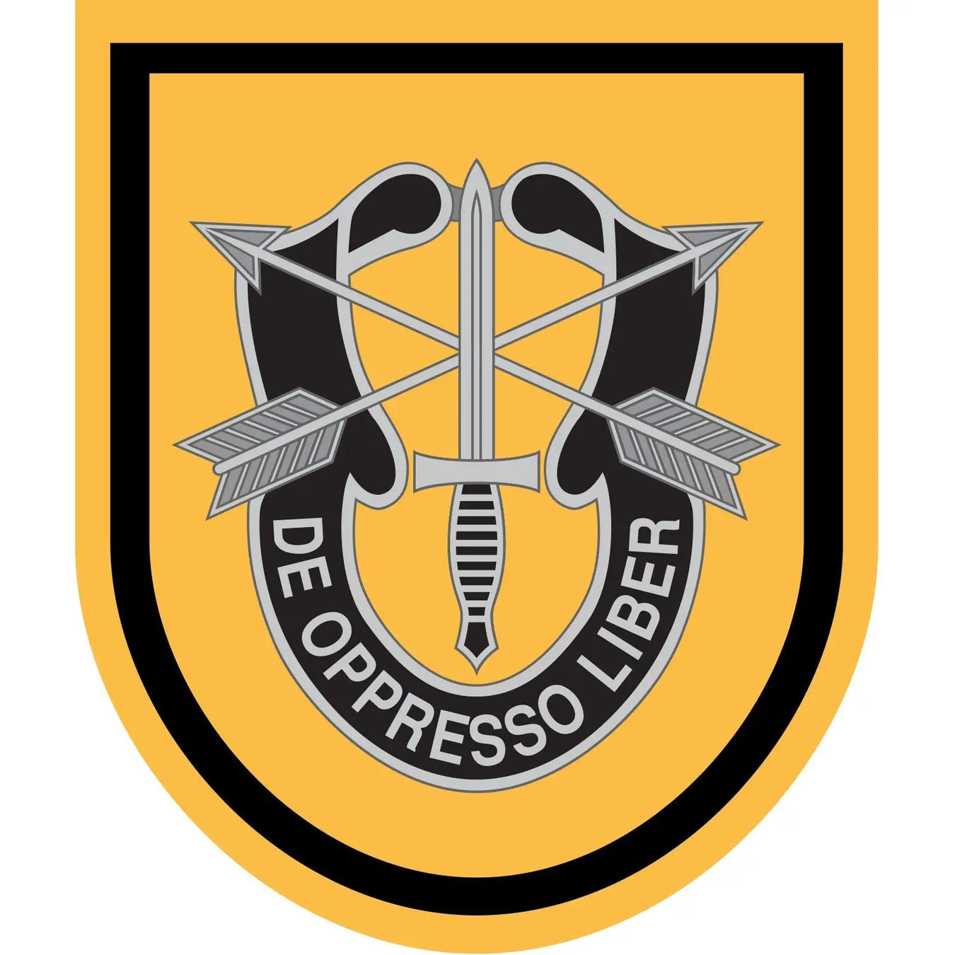 1st Special Forces Group (1st SFG) Beret Flash Logo