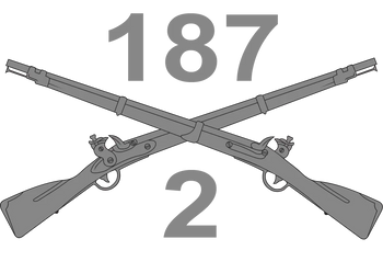 2-187 Infantry Regiment "Rakkasan Raiders" Logo Emblem Crest