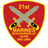 21st Marine Regiment (21st Marines) Logo Emblem Crest Insignia