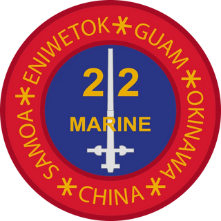 22nd Marine Regiment (22nd Marines) Logo Emblem Crest Insignia