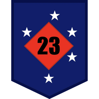 23rd Marine Regiment (23rd Marines) Logo Emblem Crest Insignia