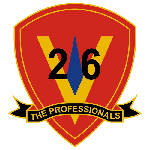 26th Marine Regiment (26th Marines) Logo Emblem Crest Insignia
