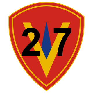 27th Marine Regiment (27th Marines) Logo Emblem Crest Insignia