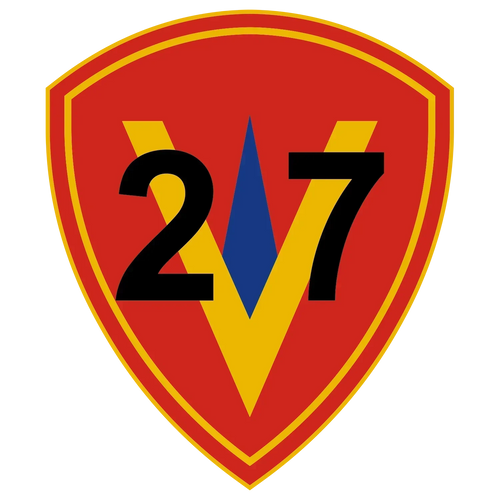 27th Marine Regiment (27th Marines) Logo Emblem Crest Insignia