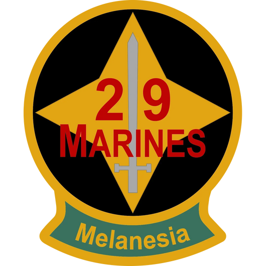 29th Marine Regiment (29th Marines) Logo Emblem Crest Insignia