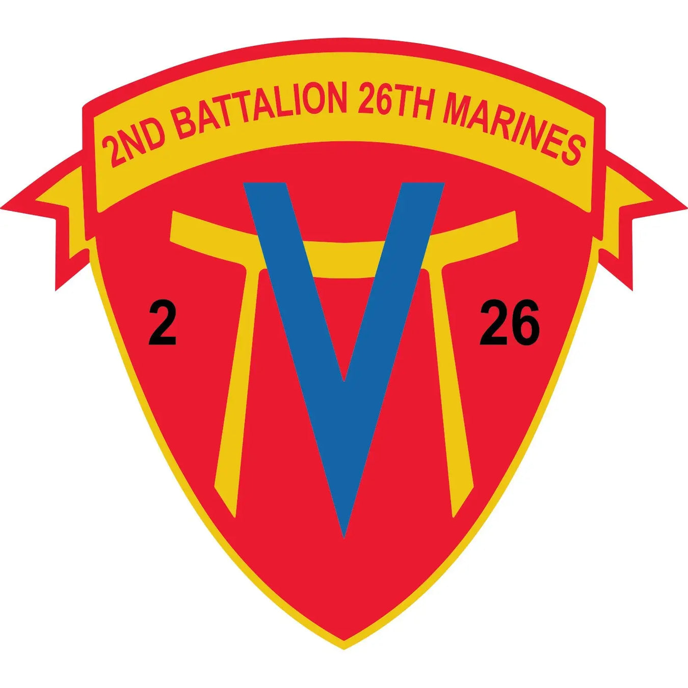2nd Battalion, 26th Marines (2/26 Marines) Logo Emblem Crest