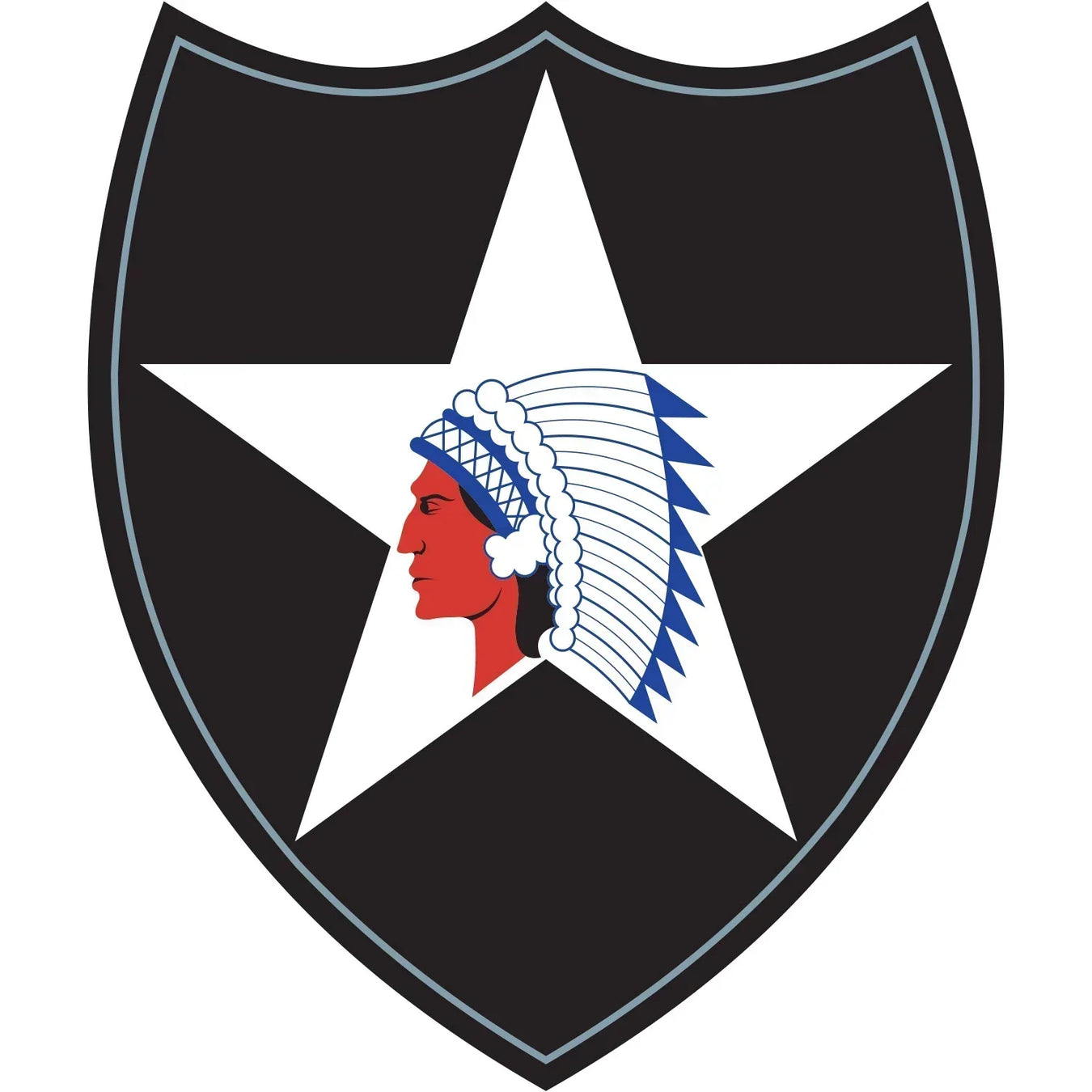 2nd Infantry Division (2nd ID) patch logo decal emblem crest insignia