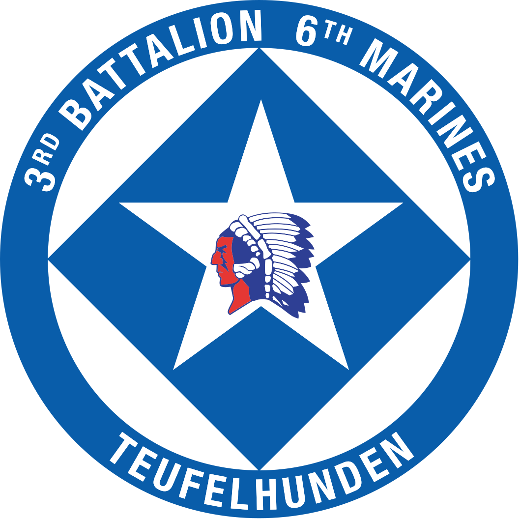 3rd Battalion, 6th Marines (3/6 Marines) Logo Emblem Crest Insignia