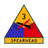 3rd Armored Division (3rd AD) SSI Logo Emblem Crest