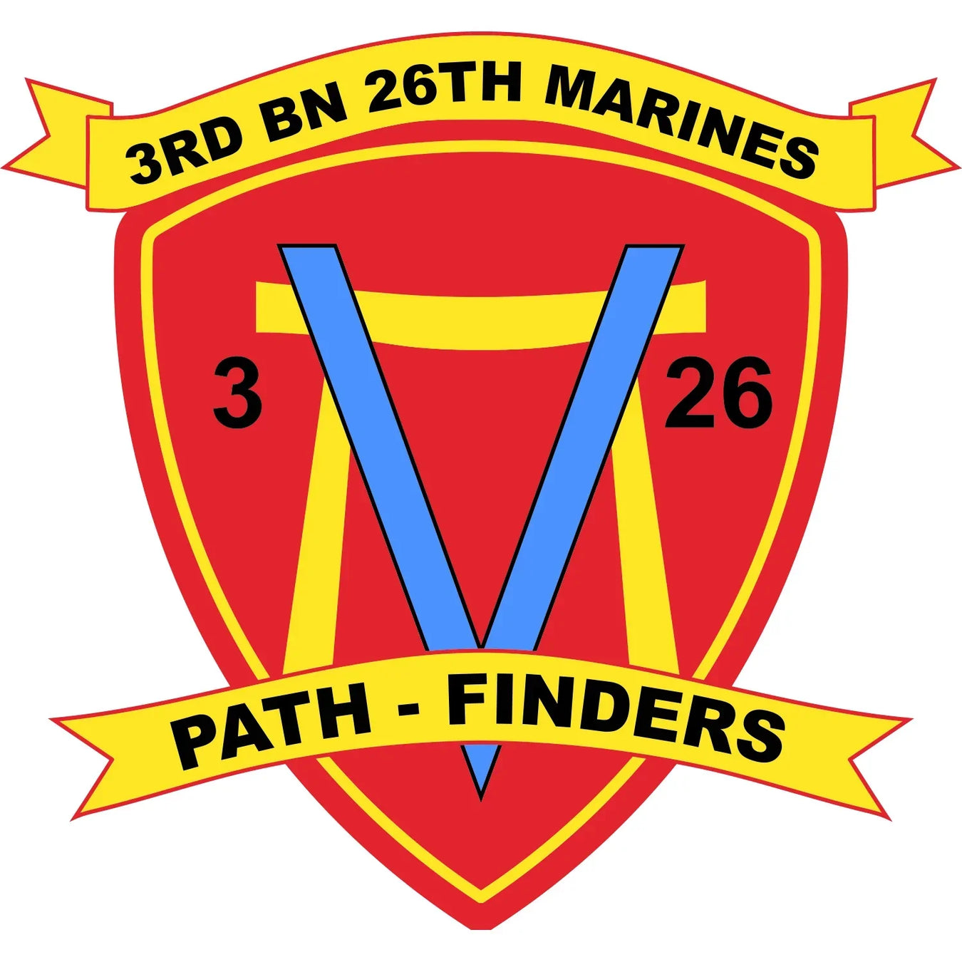 3rd Battalion, 26th Marines (3/26 Marines) Logo Emblem Crest