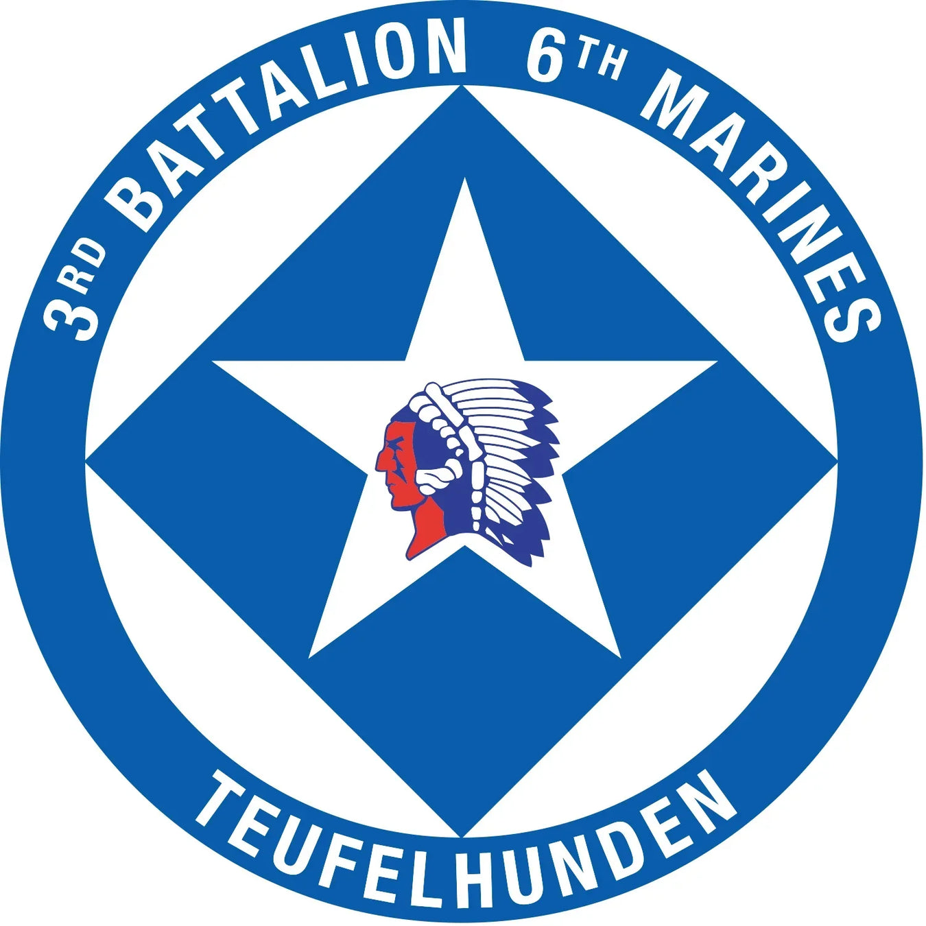 3rd Battalion, 6th Marines (3/6 Marines) Logo Emblem Crest Insignia