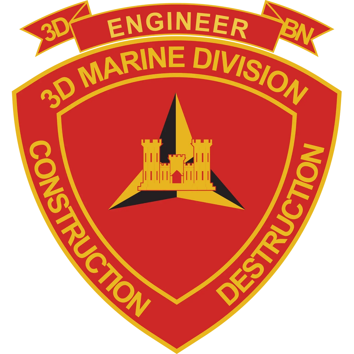 3rd Combat Engineer Battalion (3rd CEB) Merchandise