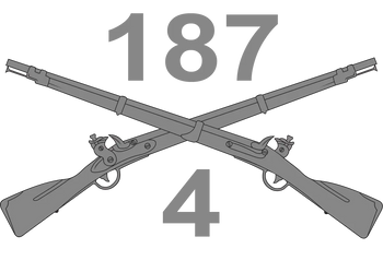 4-187 Infantry Regiment "Rakkasan Raiders" Logo Emblem