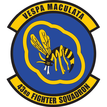 43rd Fighter Squadron (43rd FS) 'American Hornets'