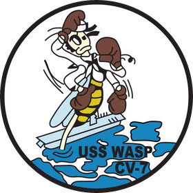 USS Wasp (CV-7) Merchandise - Shop USS Wasp (CV-7) t-shirts, hoodies, patches, flags, decals, pins and hats.