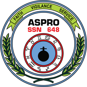 USS Aspro (SSN-648) Sturgeon-class Submarine