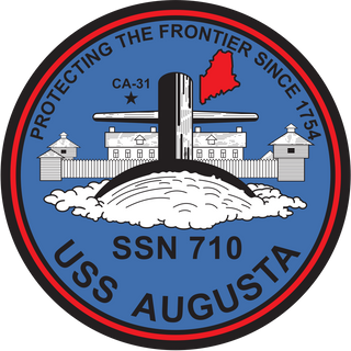 USS Augusta (SSN-710) Los Angeles-class Submarine