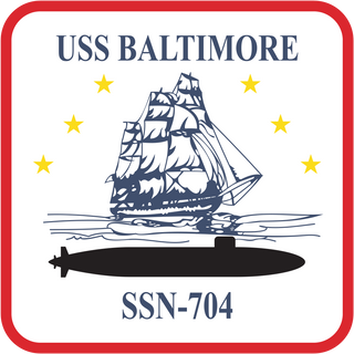 USS Baltimore (SSN-704) Los Angeles-class Submarine