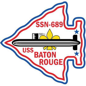 USS Baton Rouge (SSN-689) Los Angeles-class Submarine