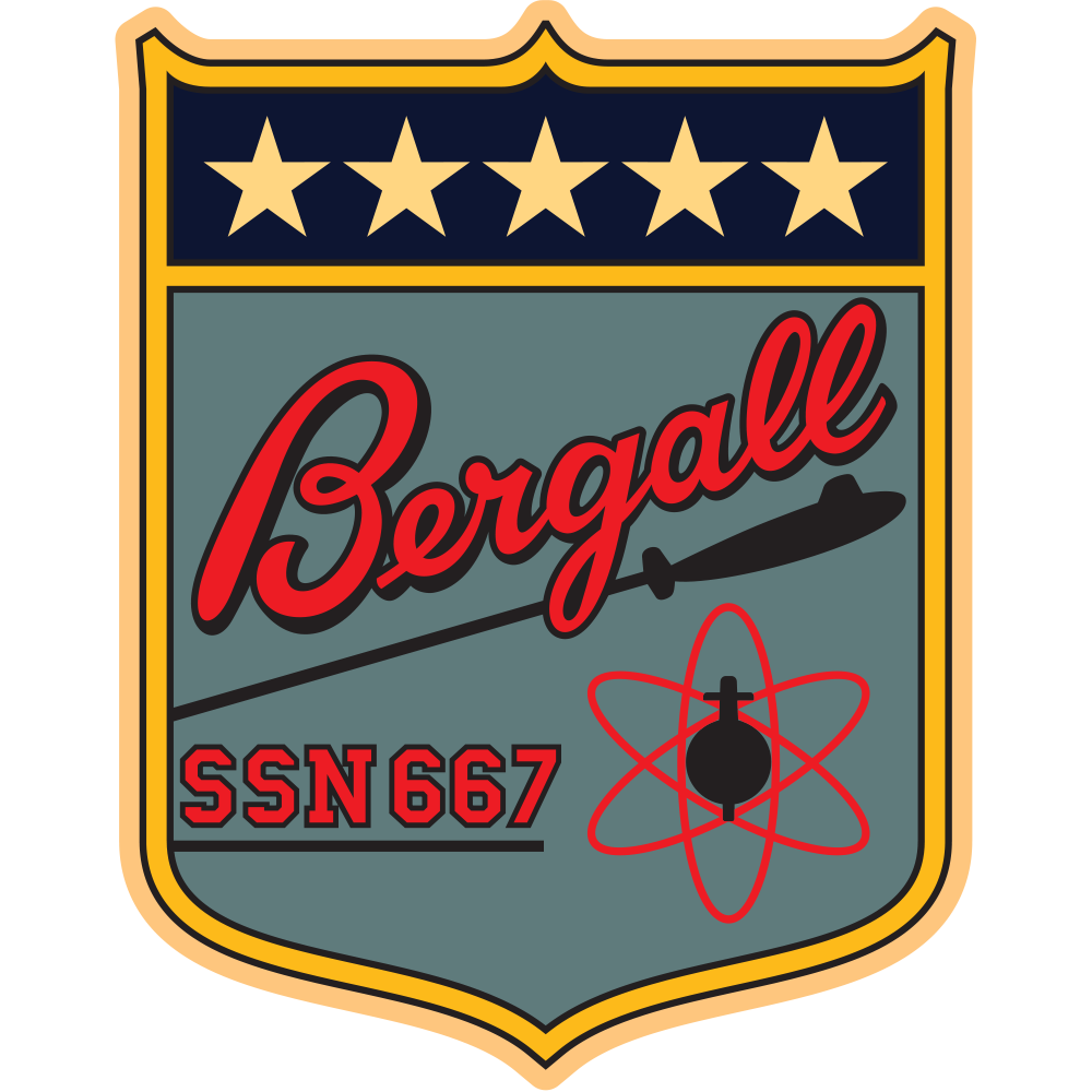 USS Bergall (SSN-667) Sturgeon-class Submarine