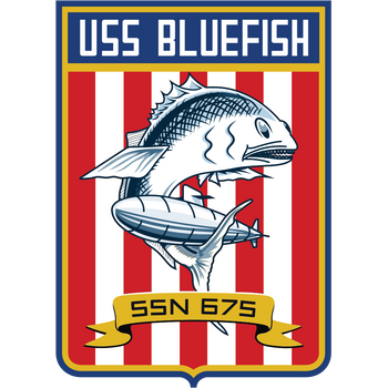 USS Bluefish (SSN-675) Sturgeon-class Submarine