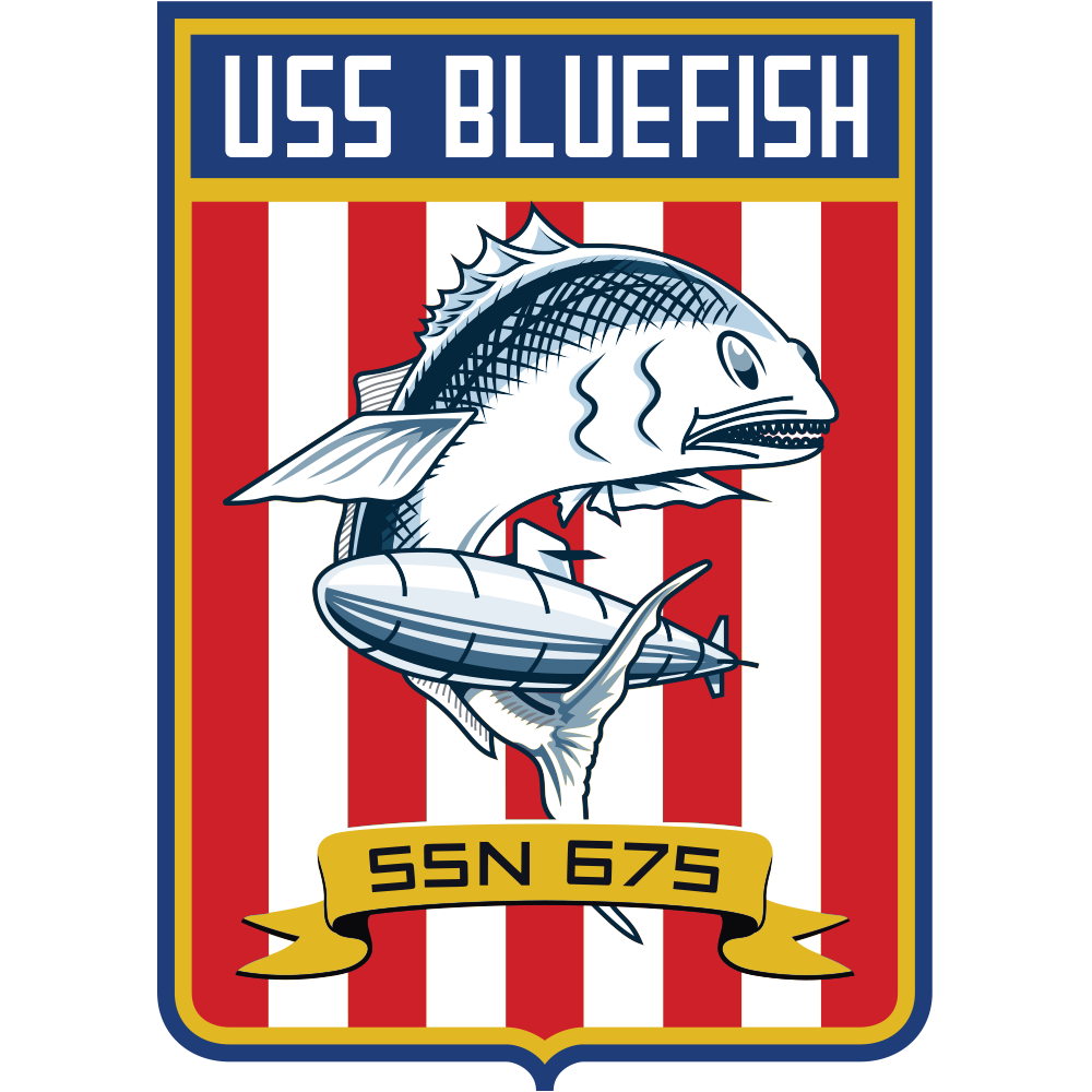 USS Bluefish (SSN-675) Sturgeon-class Submarine