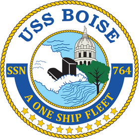 USS Boise (SSN-764) Los Angeles-class Submarine