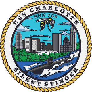 USS Charlotte (SSN-766) Los Angeles-class Submarine