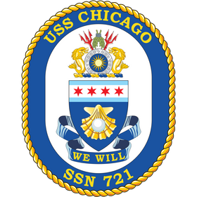 USS Chicago (SSN-721) Los Angeles-class Submarine