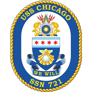 USS Chicago (SSN-721) Los Angeles-class Submarine