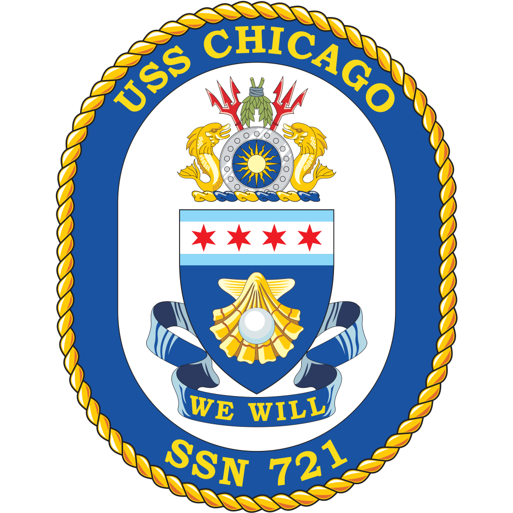 USS Chicago (SSN-721) Los Angeles-class Submarine