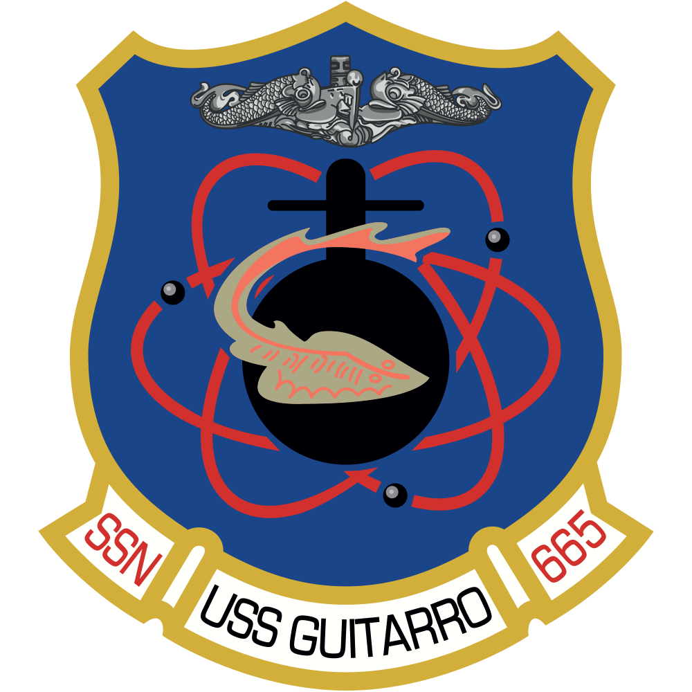USS Guitarro (SSN-665) Sturgeon-class Submarine