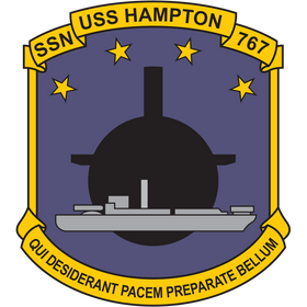 USS Hampton (SSN-767) Los Angeles-class Submarine