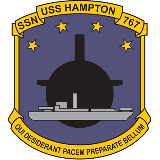 USS Hampton (SSN-767) Los Angeles-class Submarine