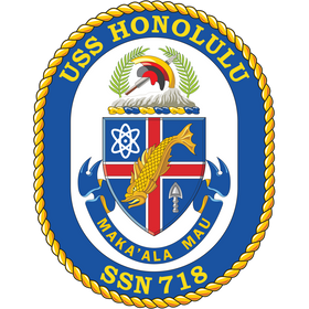 USS Honolulu (SSN-718) Los Angeles-class Submarine