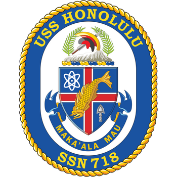 USS Honolulu (SSN-718) Los Angeles-class Submarine