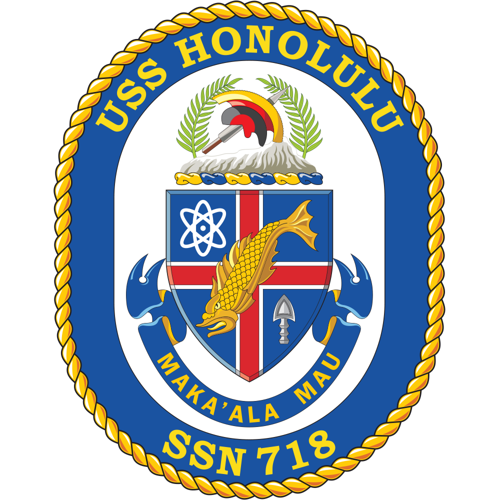USS Honolulu (SSN-718) Los Angeles-class Submarine