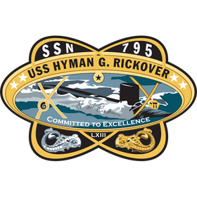 USS Hyman G. Rickover (SSN-795) Virginia-class Submarine