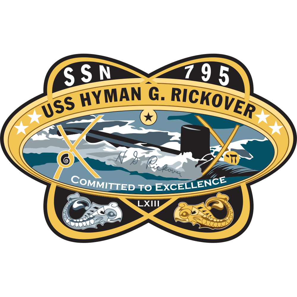 USS Hyman G. Rickover (SSN-795) Virginia-class Submarine