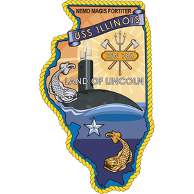USS Illinois (SSN-786) Virginia-class Submarine