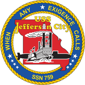 USS Jefferson City (SSN-759) Los Angeles-class Submarine