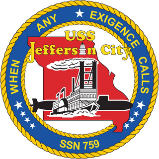 USS Jefferson City (SSN-759) Los Angeles-class Submarine