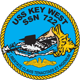 USS Key West (SSN-722) Los Angeles-class Submarine