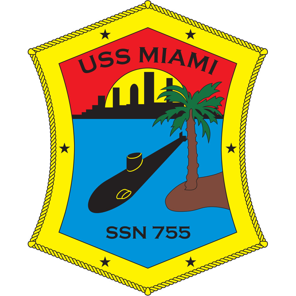 USS Miami (SSN-755) Los Angeles-class Submarine