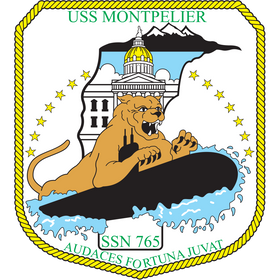USS Montpelier (SSN-765) Los Angeles-class Submarine