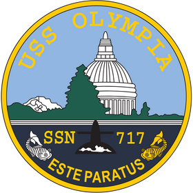 USS Olympia (SSN-717) Los Angeles-class Submarine