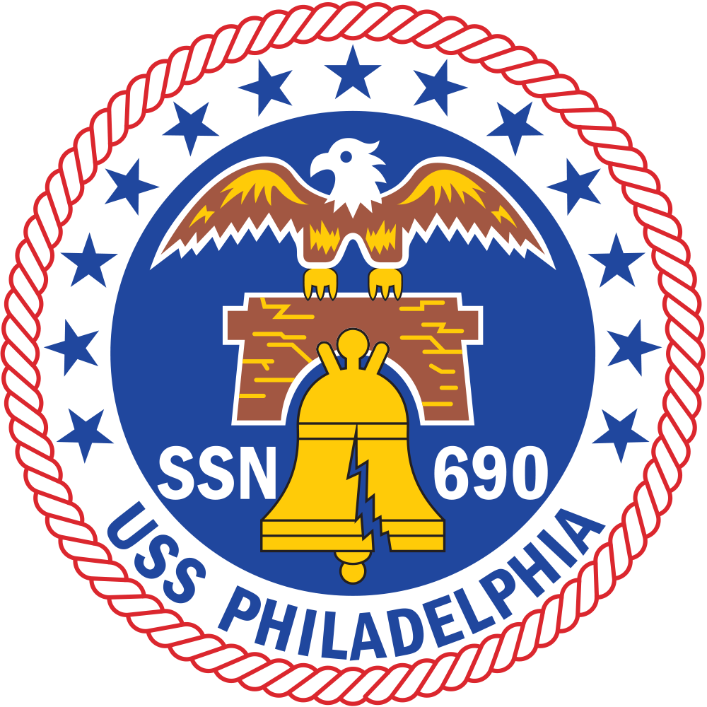 USS Philadelphia (SSN-690) Los Angeles-class Submarine