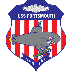 USS Portsmouth (SSN-707) Los Angeles-class Submarine