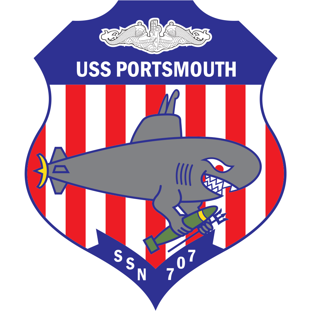 USS Portsmouth (SSN-707) Los Angeles-class Submarine