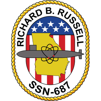 USS Richard B. Russell (SSN-687) Sturgeon-class Submarine